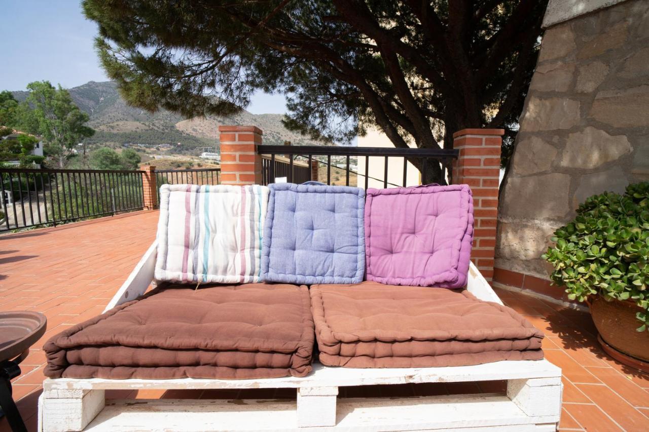 Casa Ancladero Big Rooftop Terrace, 2 Bedroom Guesthouse W Garden And View Fuengirola Kültér fotó