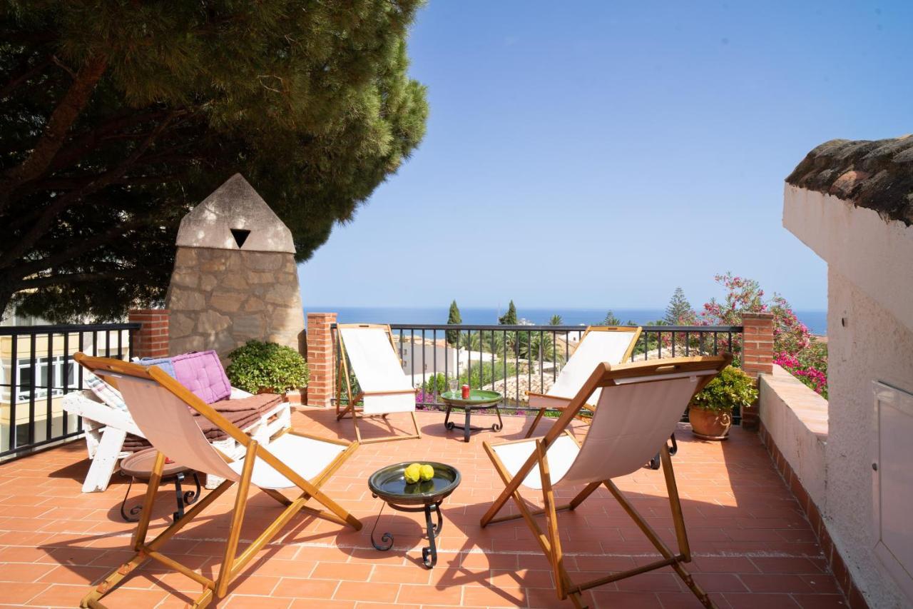 Casa Ancladero Big Rooftop Terrace, 2 Bedroom Guesthouse W Garden And View Fuengirola Kültér fotó
